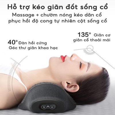 gối massage cổ vai gáy