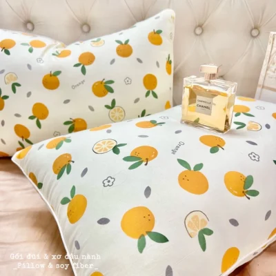 gối nằm ngủ cotton